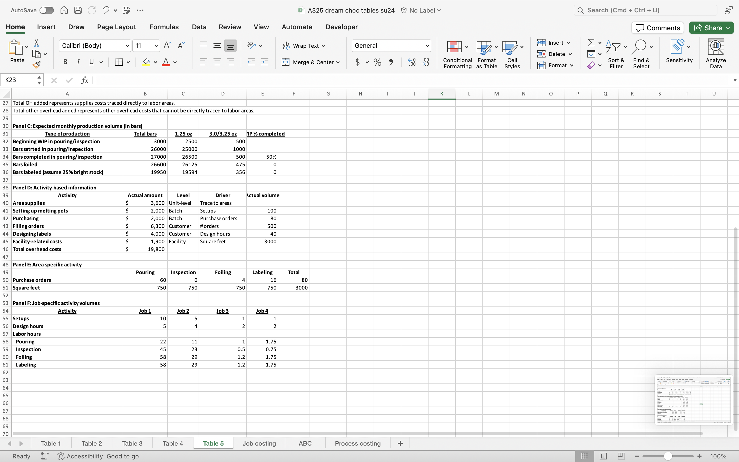 AutoSave O A A C 5 . 9 ... X: A325 dream choc