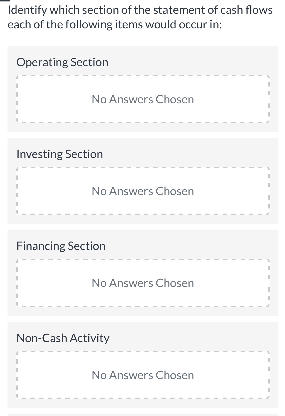 Sold equipment for book value of