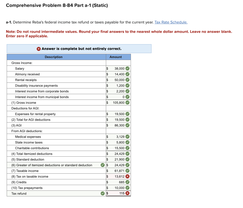 Required information Comprehensive Problem 8-84
