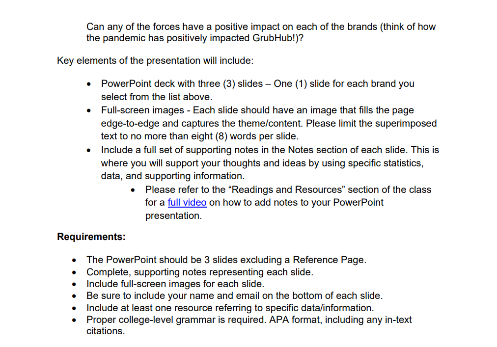 Overview: Every company operates in a