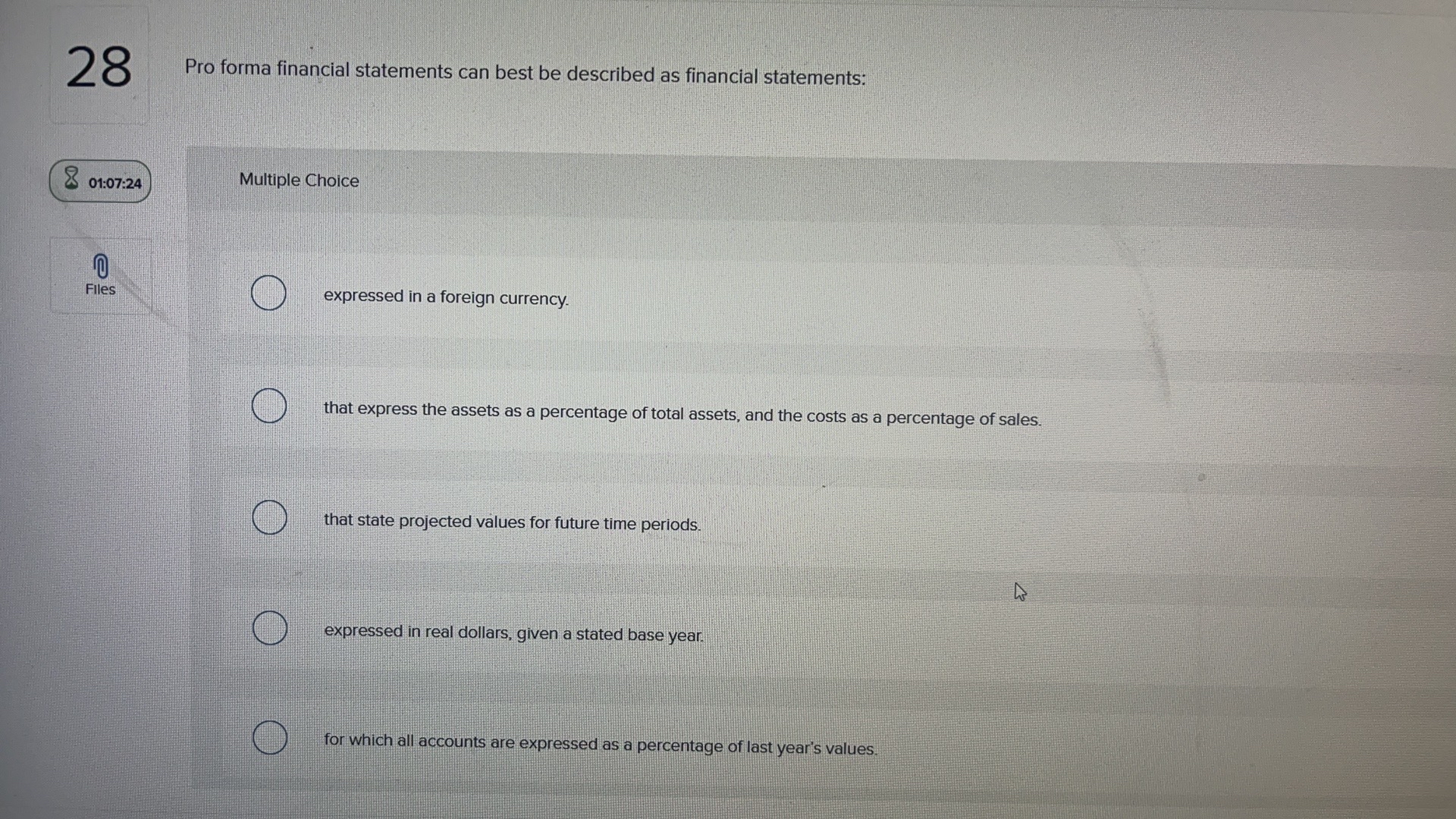 2 8 Pro forma financial statements can best be