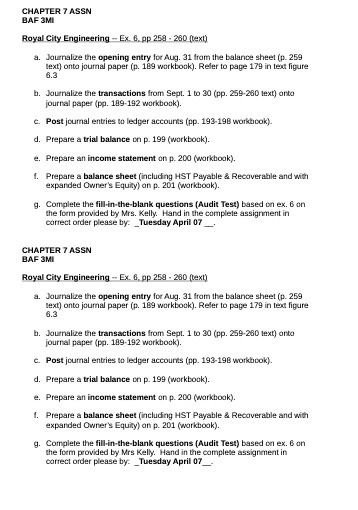 CHAPTER 7 ASSN DAF SMI Royal City Engineering --