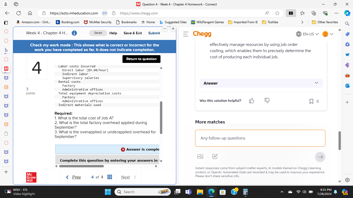 M Question 4 - Week 4 - Chapter 4 Homework -