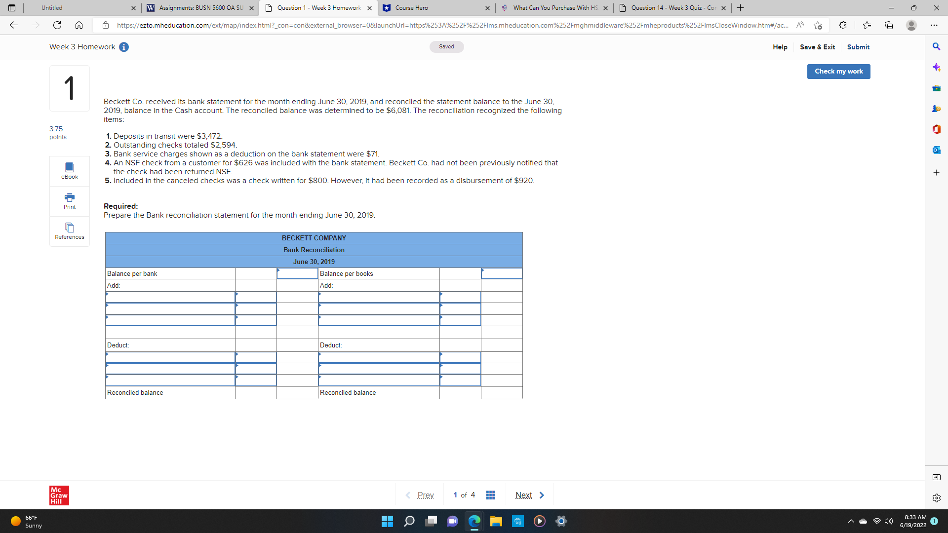 Answer questions please D Untitled x W