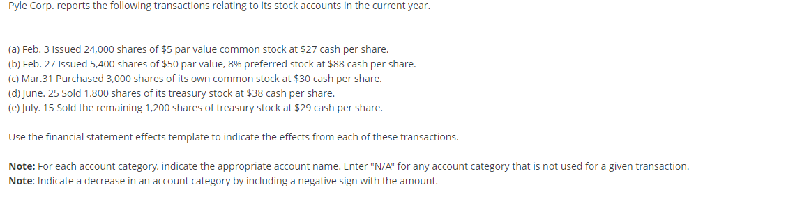 Identifying and Analyzing Financial Statement