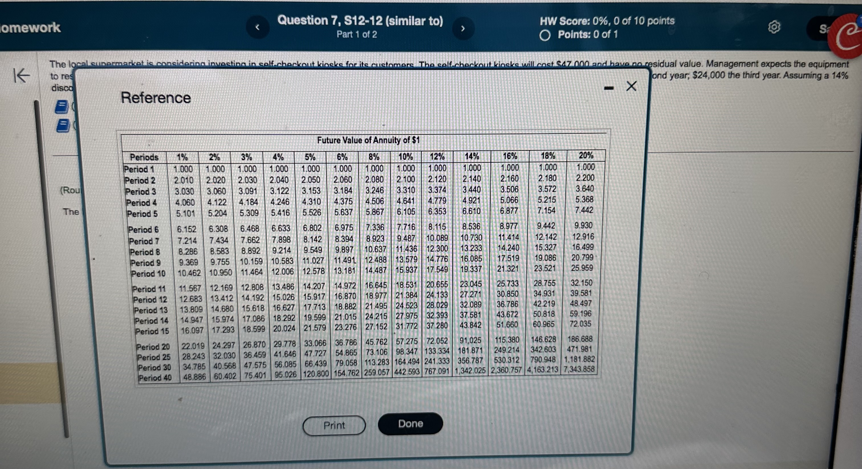 work Question 7, S12-12 (similar to) HW Score: