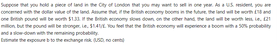 Suppose that you hold a piece of land in the City