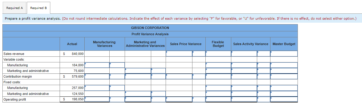 A new accounting Intern at Gibson Corporation