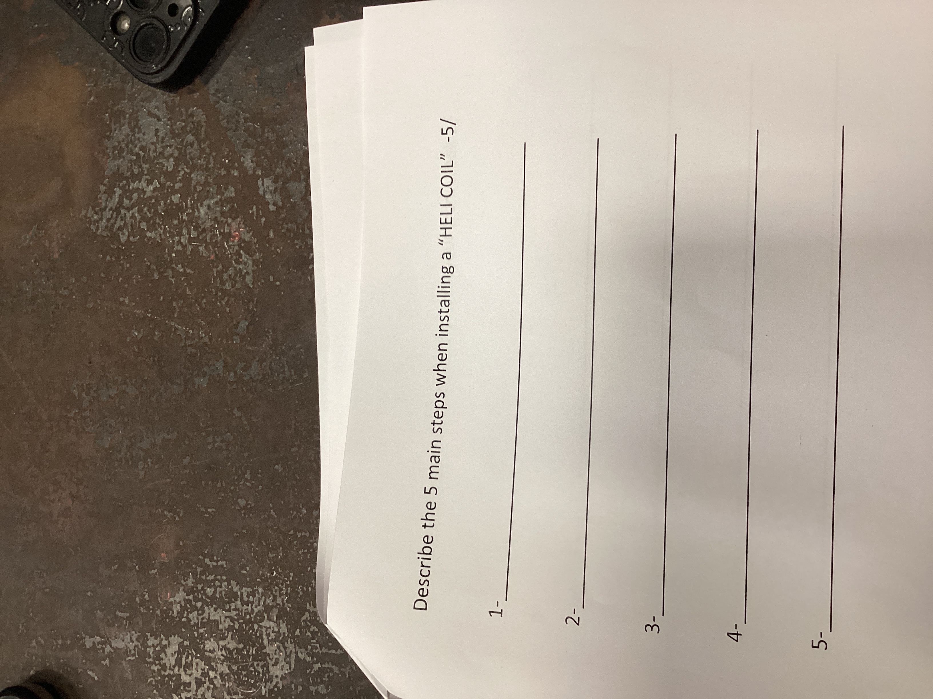 i would like to know the answers pls Describe the