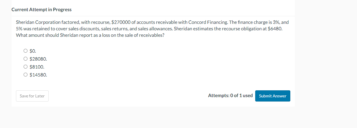 Current Attempt in Progress Sunland Corporation