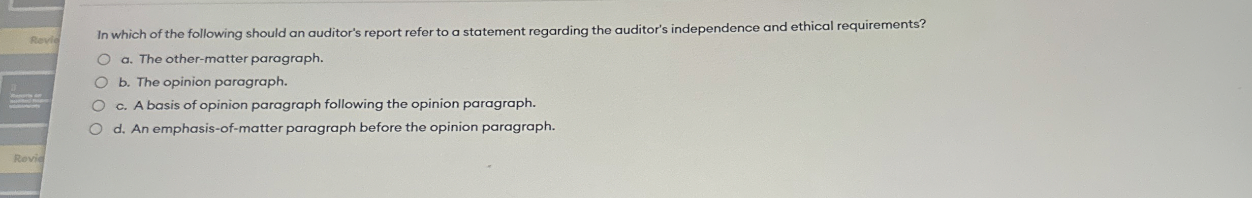 Rovid In which of the following should an