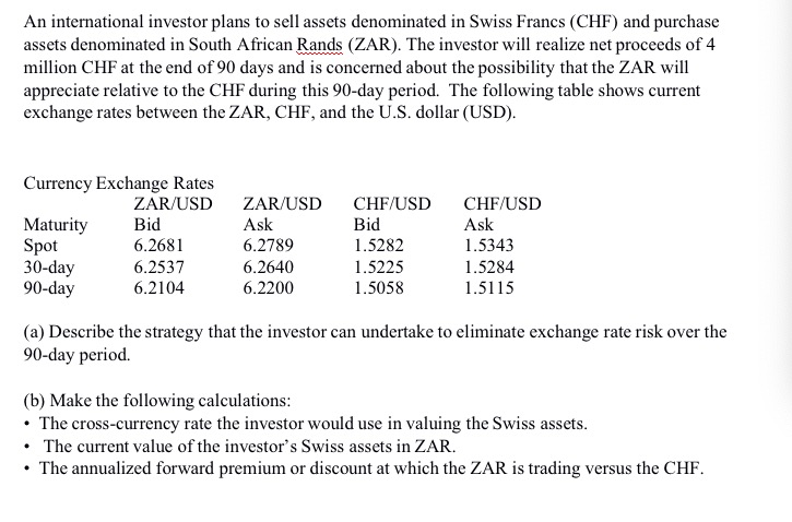 An international investor plans to sell assets
