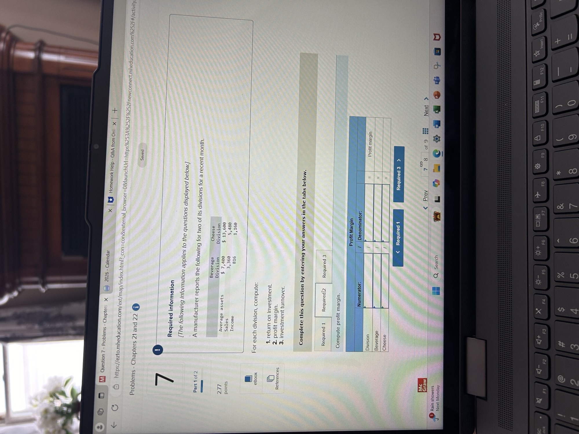 90 M Question 6 - Problems - Chapters x 2026 -