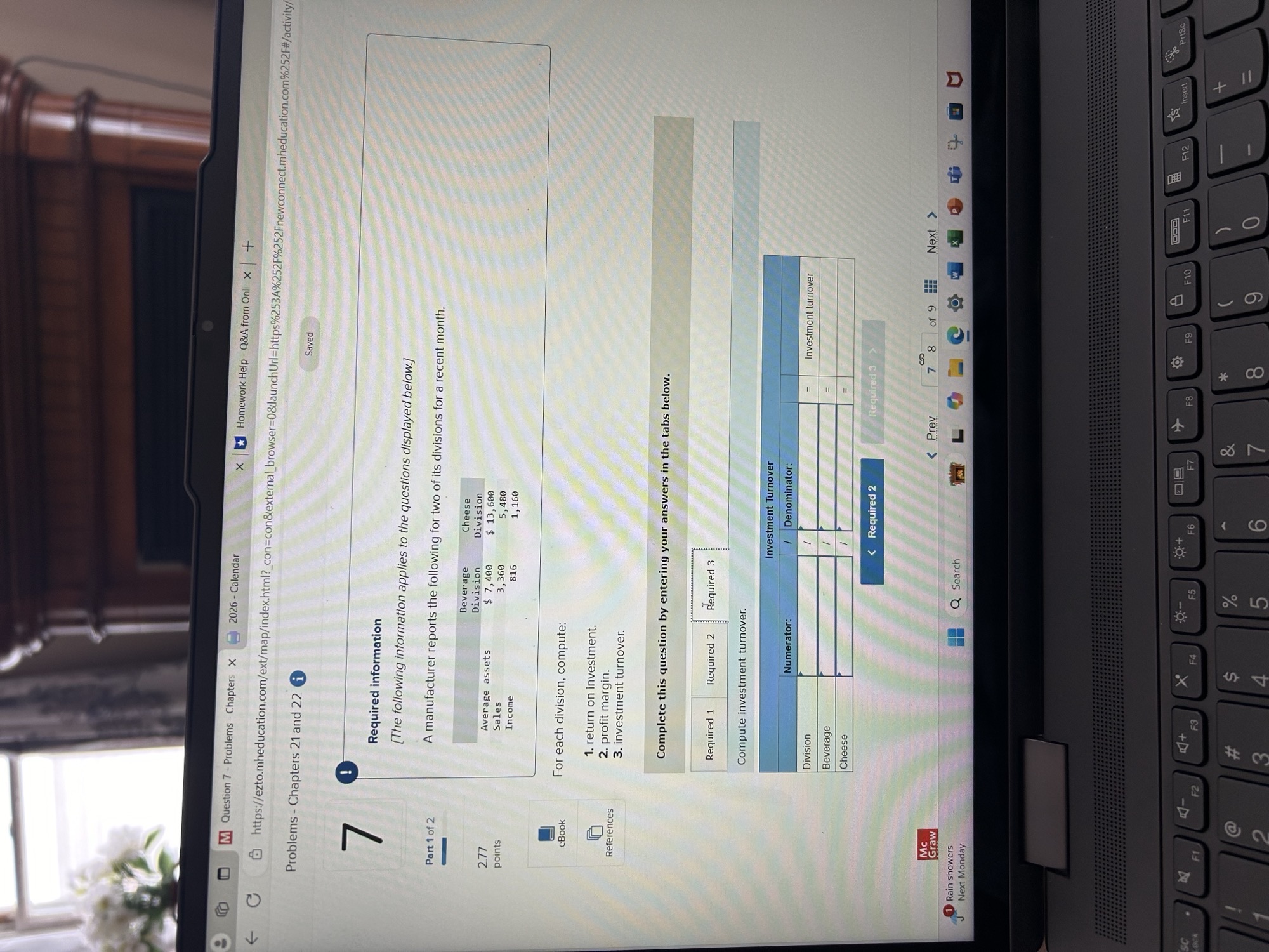 90 M Question 6 - Problems - Chapters x 2026 -