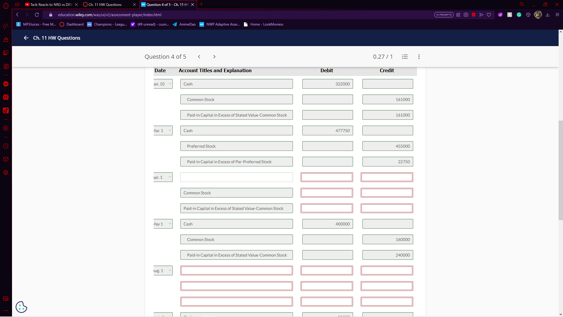 Tarik Reacts to NRG vs DRX X Ch. 11 HW Questions