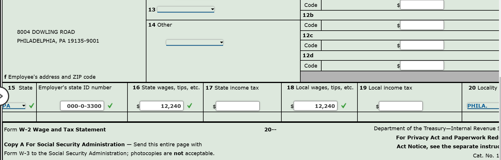 Transaction No. 21 The Payroll Department was
