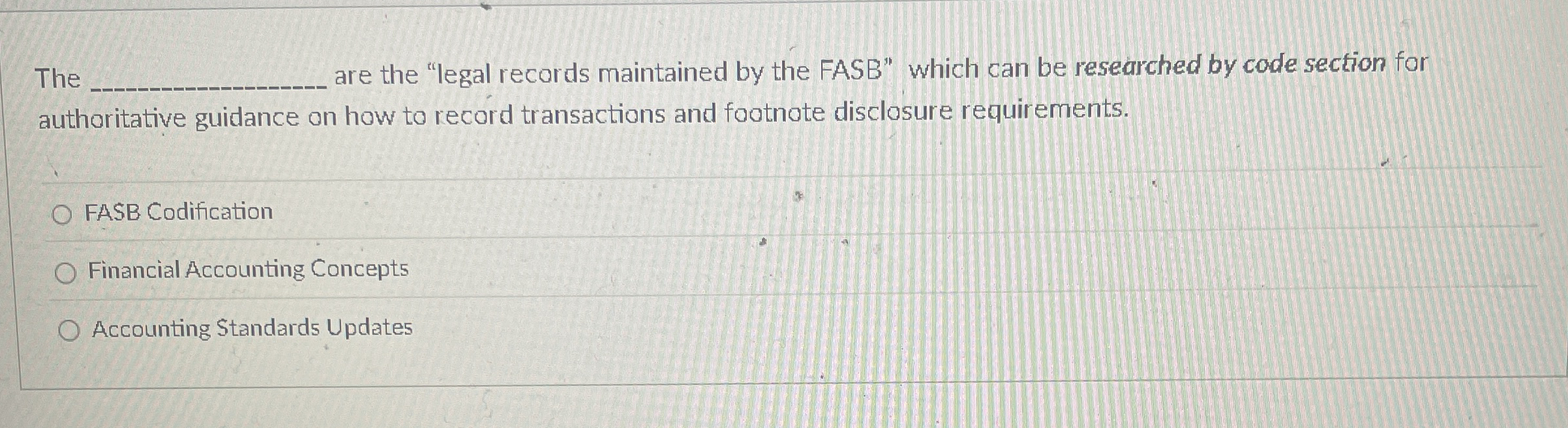 The are the "legal records maintained by the