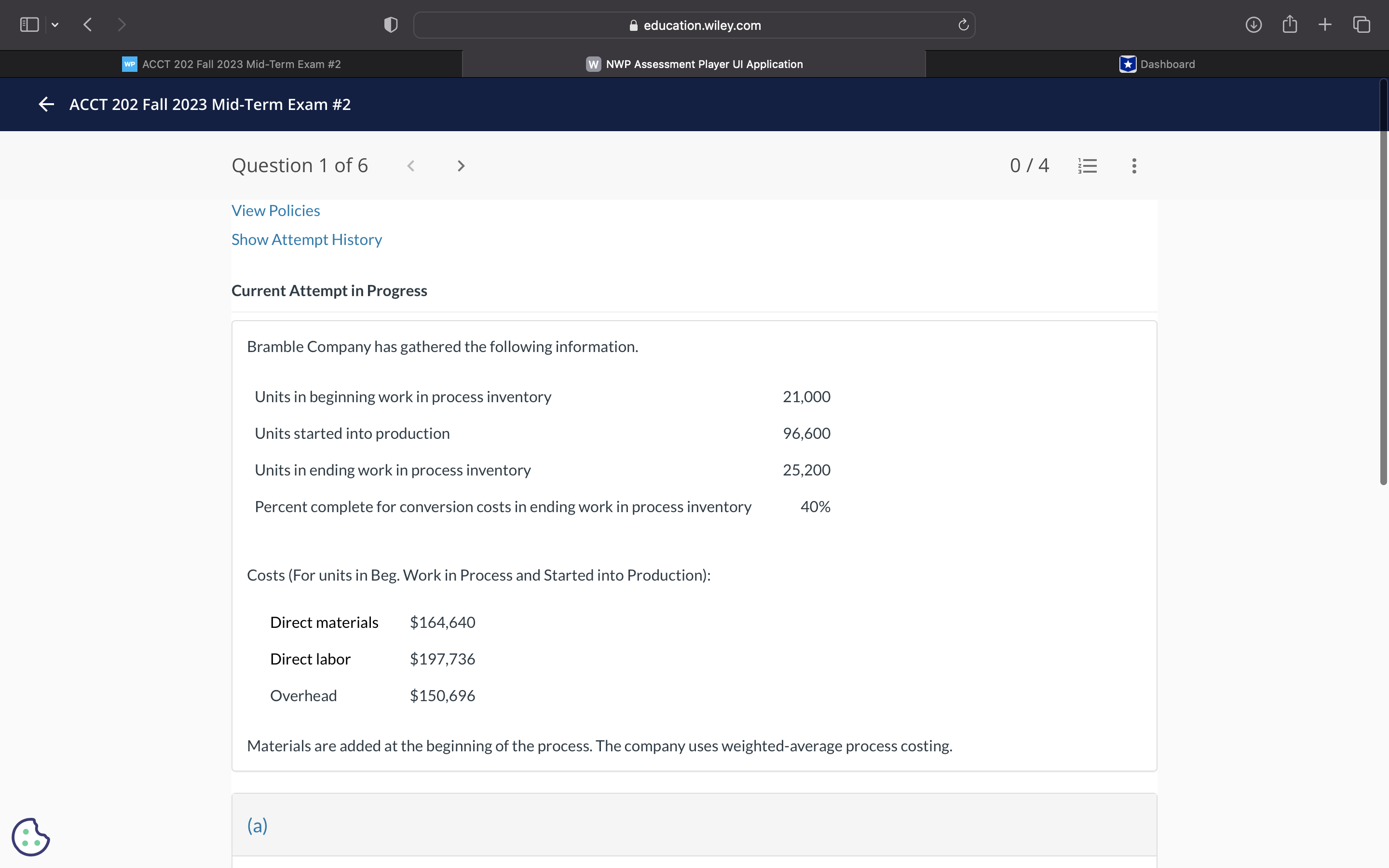 B education.wiley.com iii NWP Assessment Player