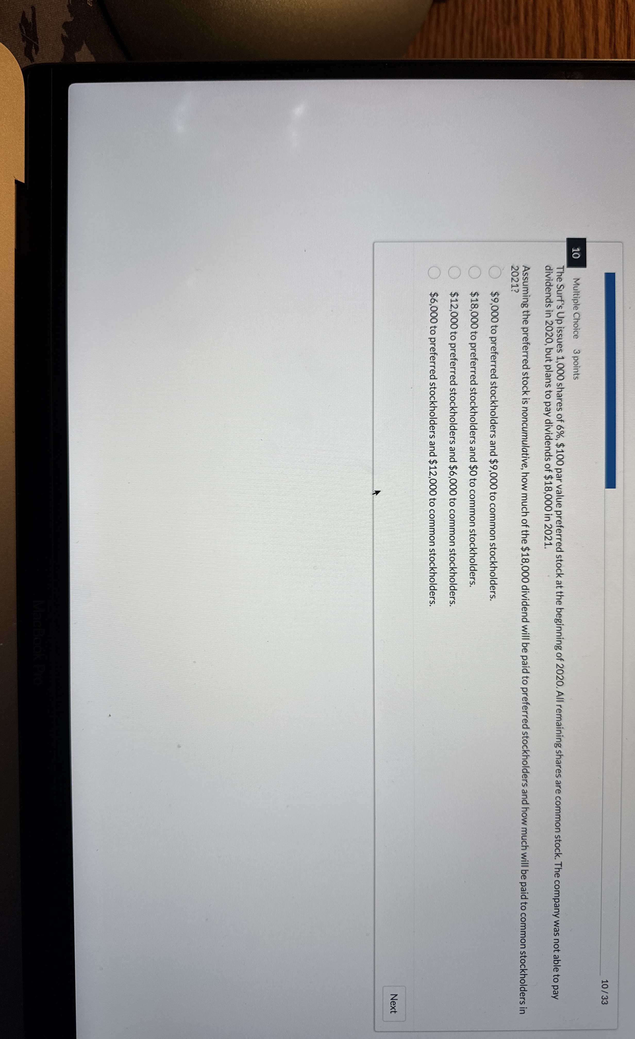 1 0 Multiple Choice 3 points The Surf's Up issues