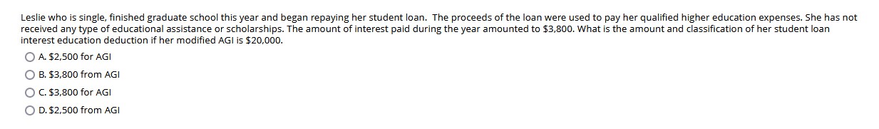 Leslie who i s single, finished graduate school