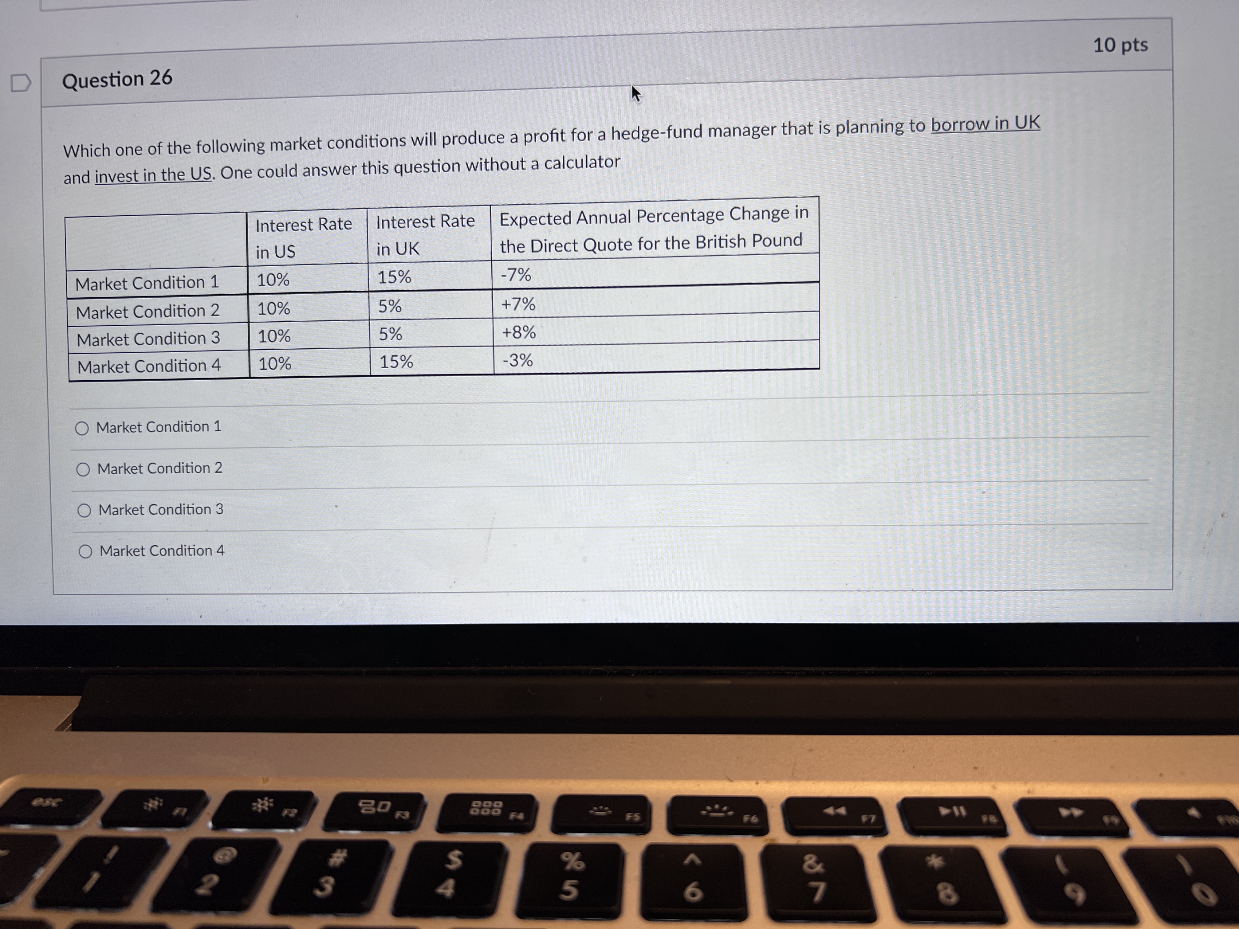Question 19 10 pts Please use the data below to