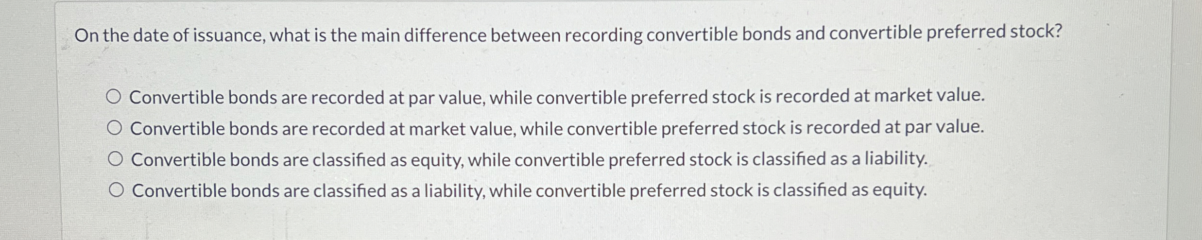 On the date of issuance, what is the main