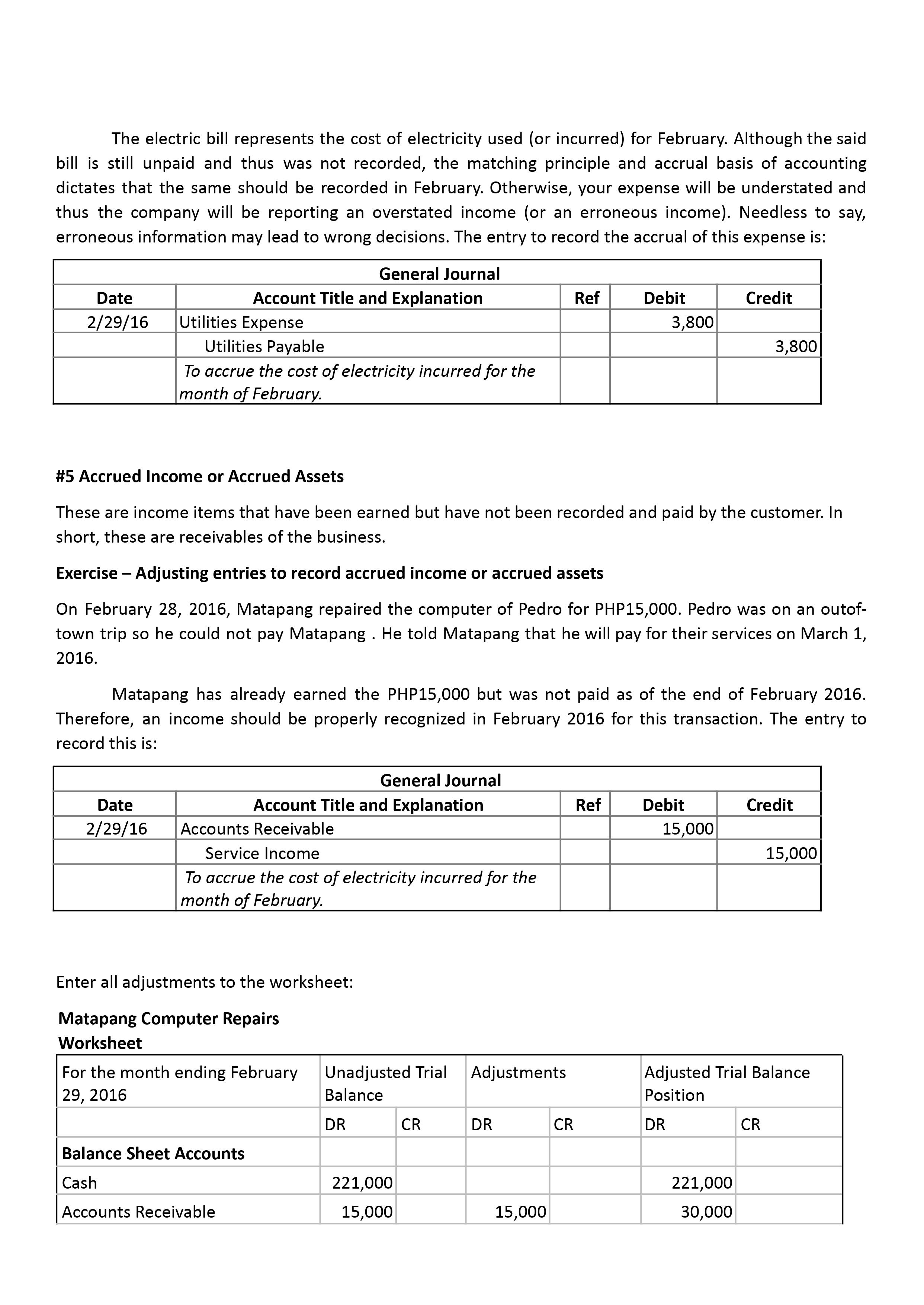 ACCOUNTING ACTIVITY!! Please check the comment