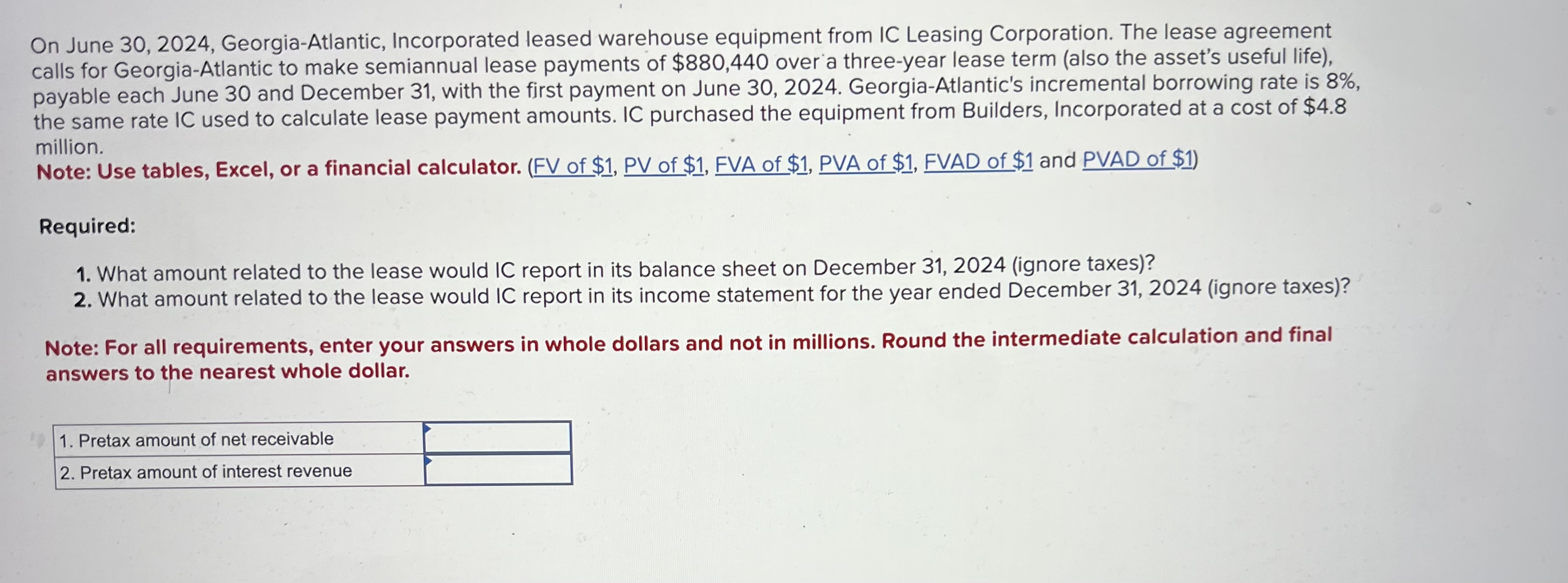 On June 3 0 , 2 0 2 4 , Georgia - Atlantic,