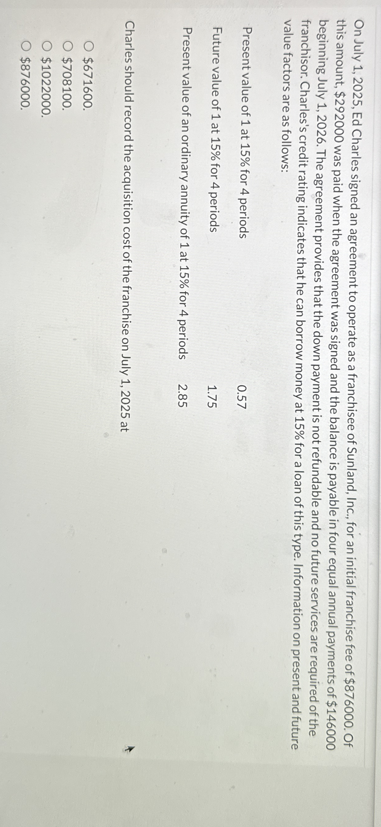 On July 1 , 2 0 2 5 , Ed Charles signed an