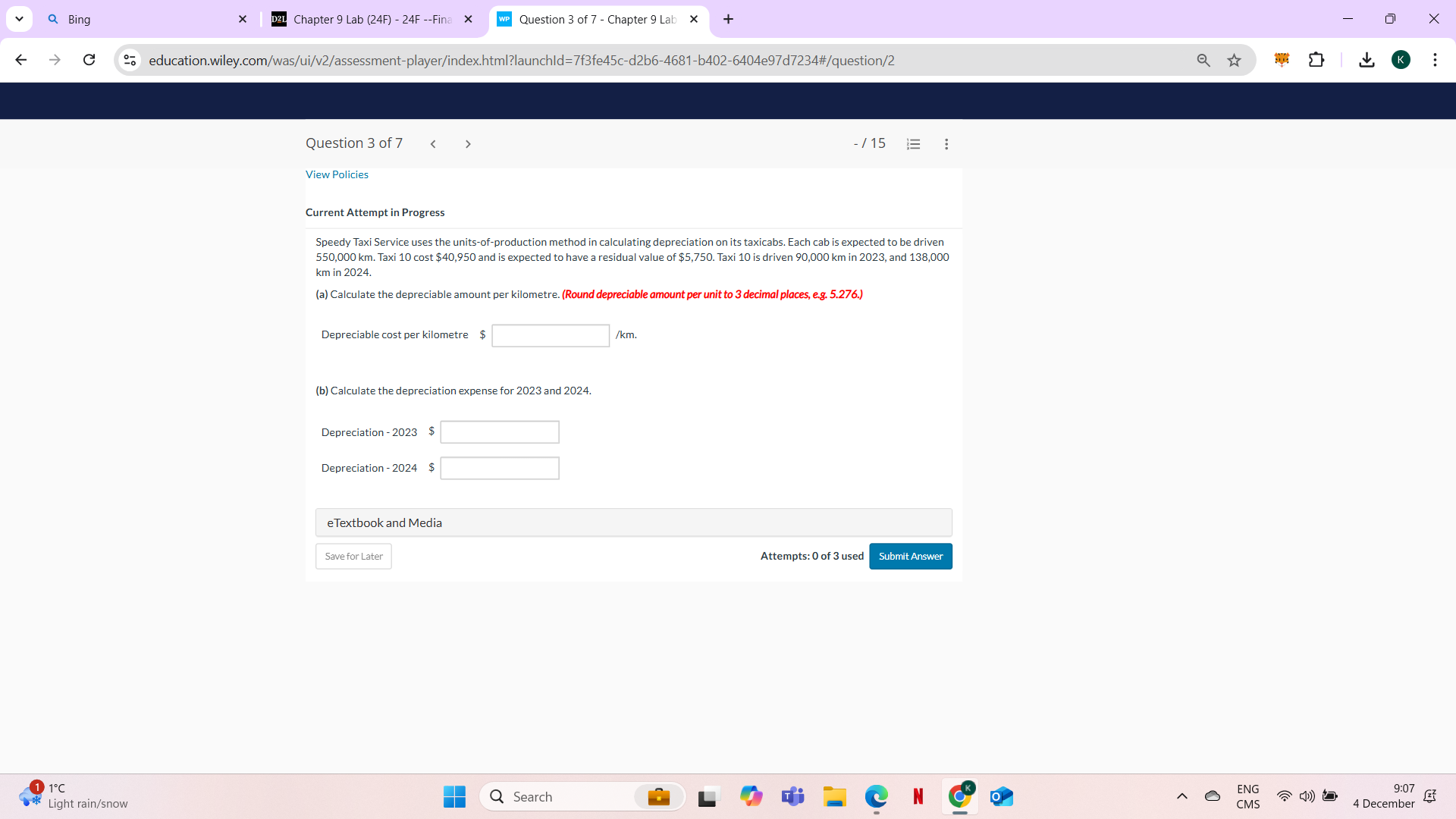Q Bing X D2L Chapter 9 Lab (24F) - 24F --Fina x