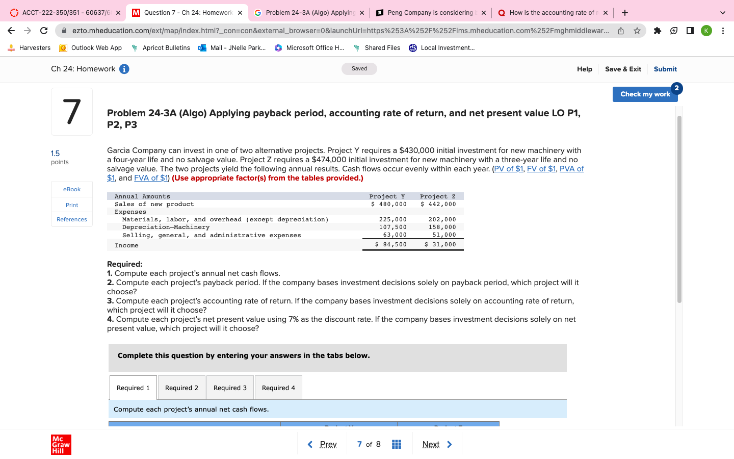ACCT-222-350/351 - 60637/6 x M Question 7 - Ch