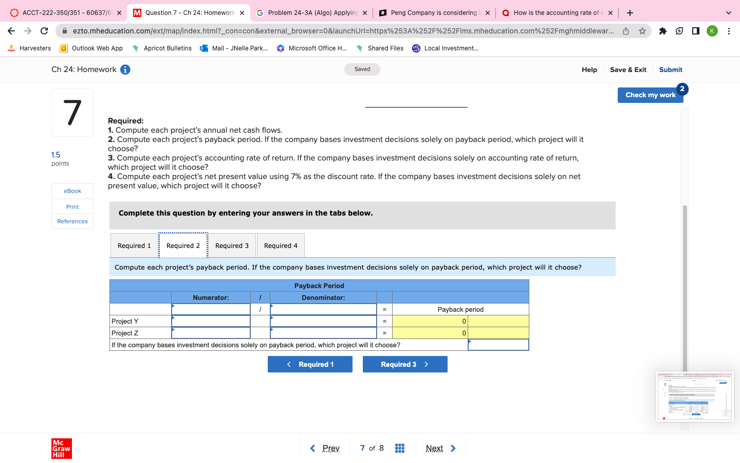 ACCT-222-350/351 - 60637/6 x M Question 7 - Ch