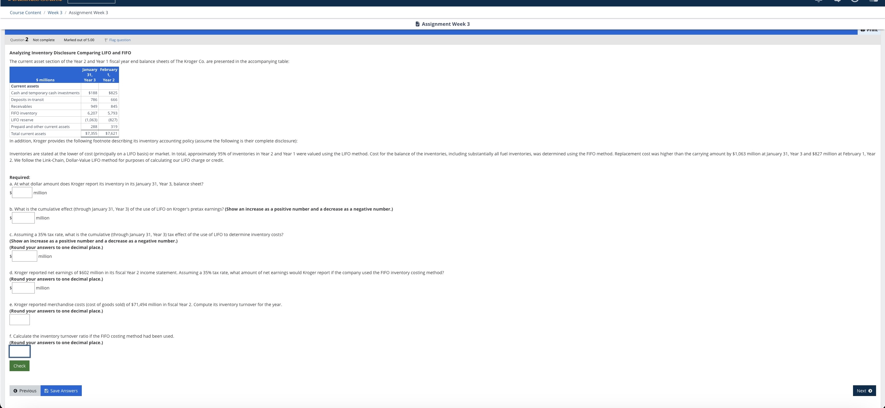 Course Content / Week 3 / Assignment Week 3