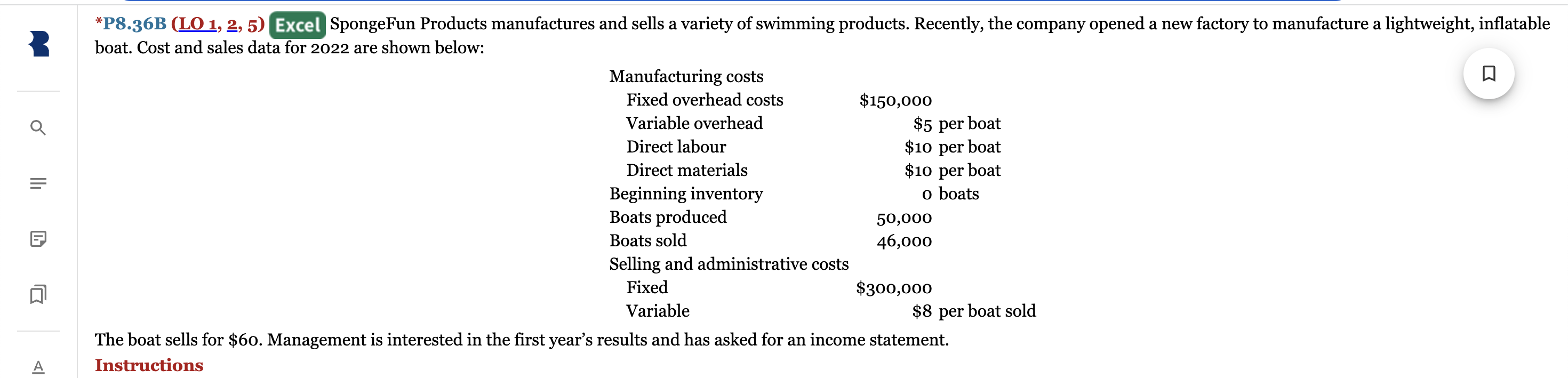 *P8.36B (LO 1, 2, 5) Excel SpongeFun Products