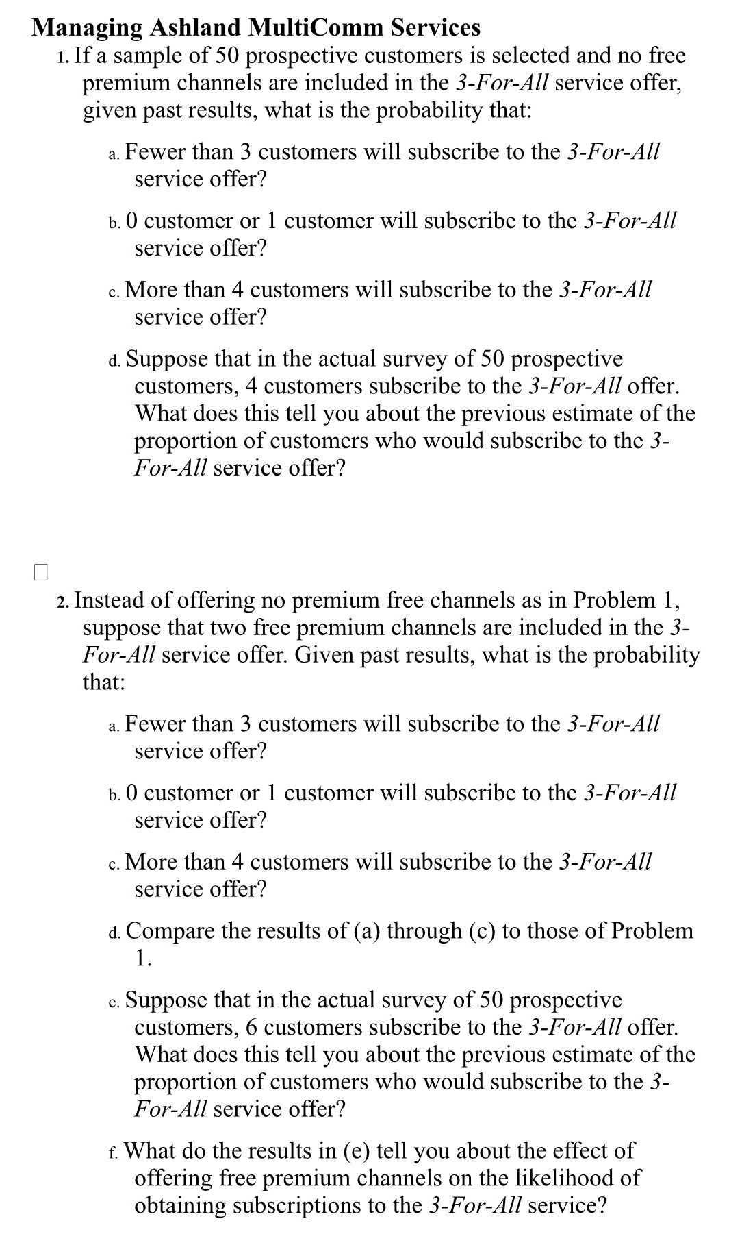 Please do these calculations in excel and explain