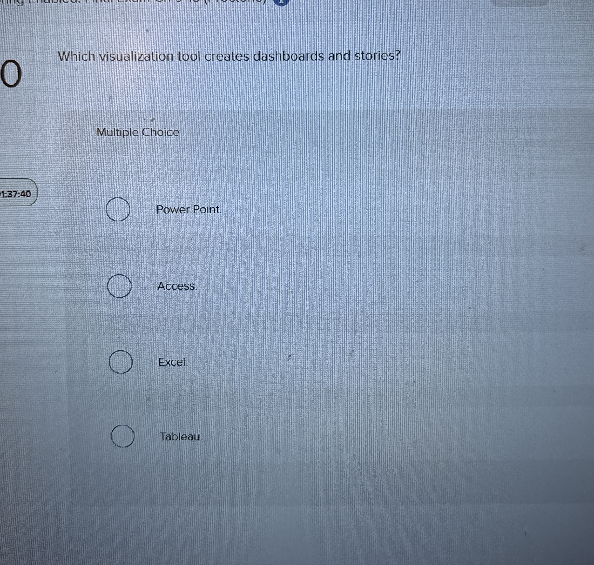 Which visualization tool creates dashboards and
