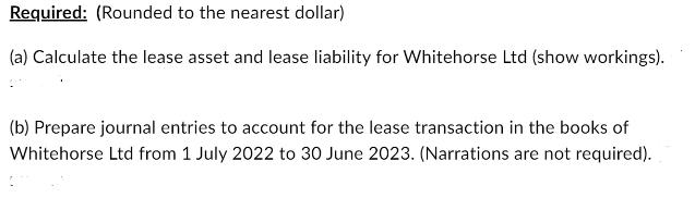 Please no handwriting, just type the answer.