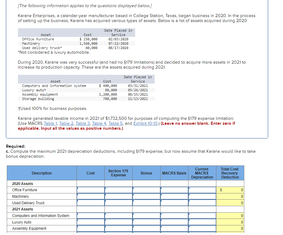 [The following information applies to the