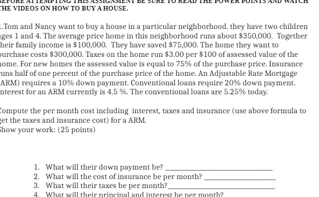 BEFORE ATTEMPTING THIS ASSIGNMENT BE SURE I THE