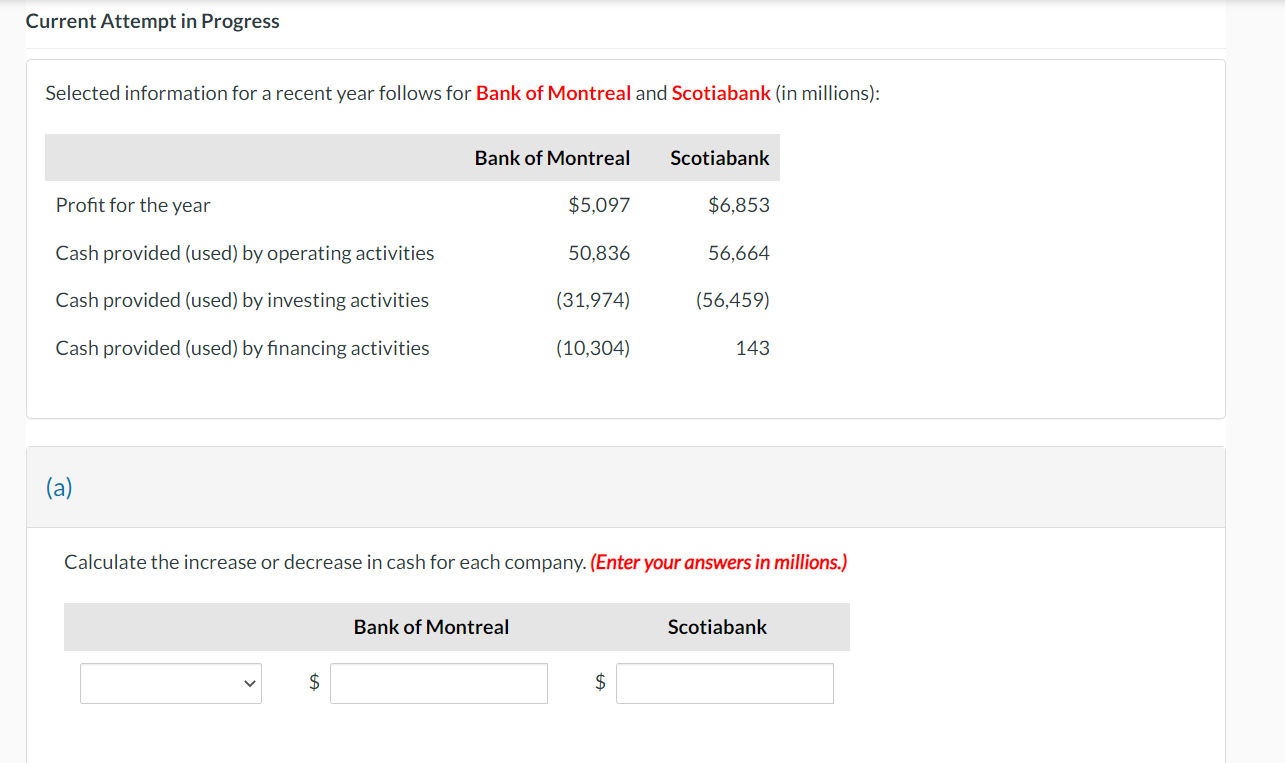 Current Attempt in Progress Selected information
