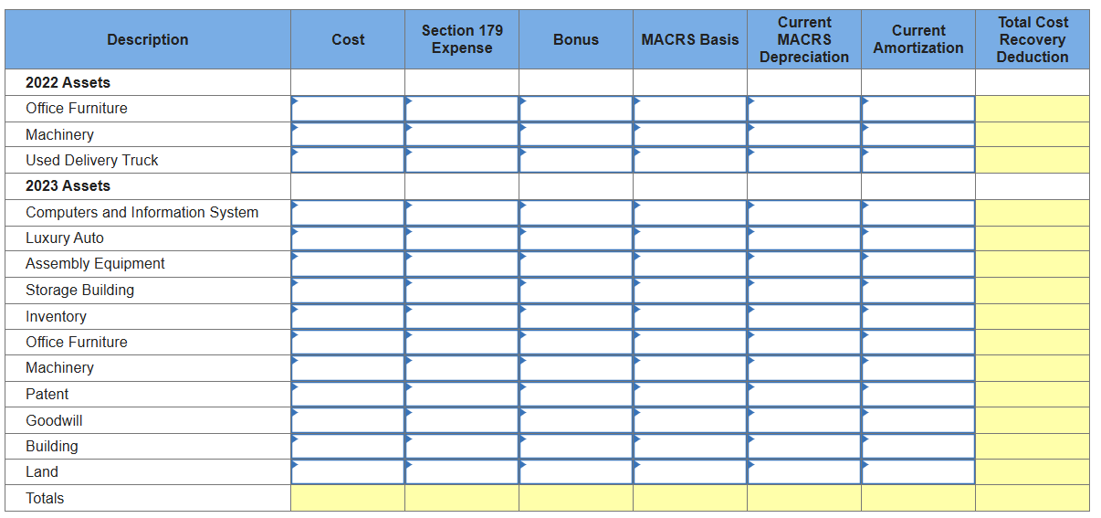 Karane Enterprises, a calendar-year manufacturer