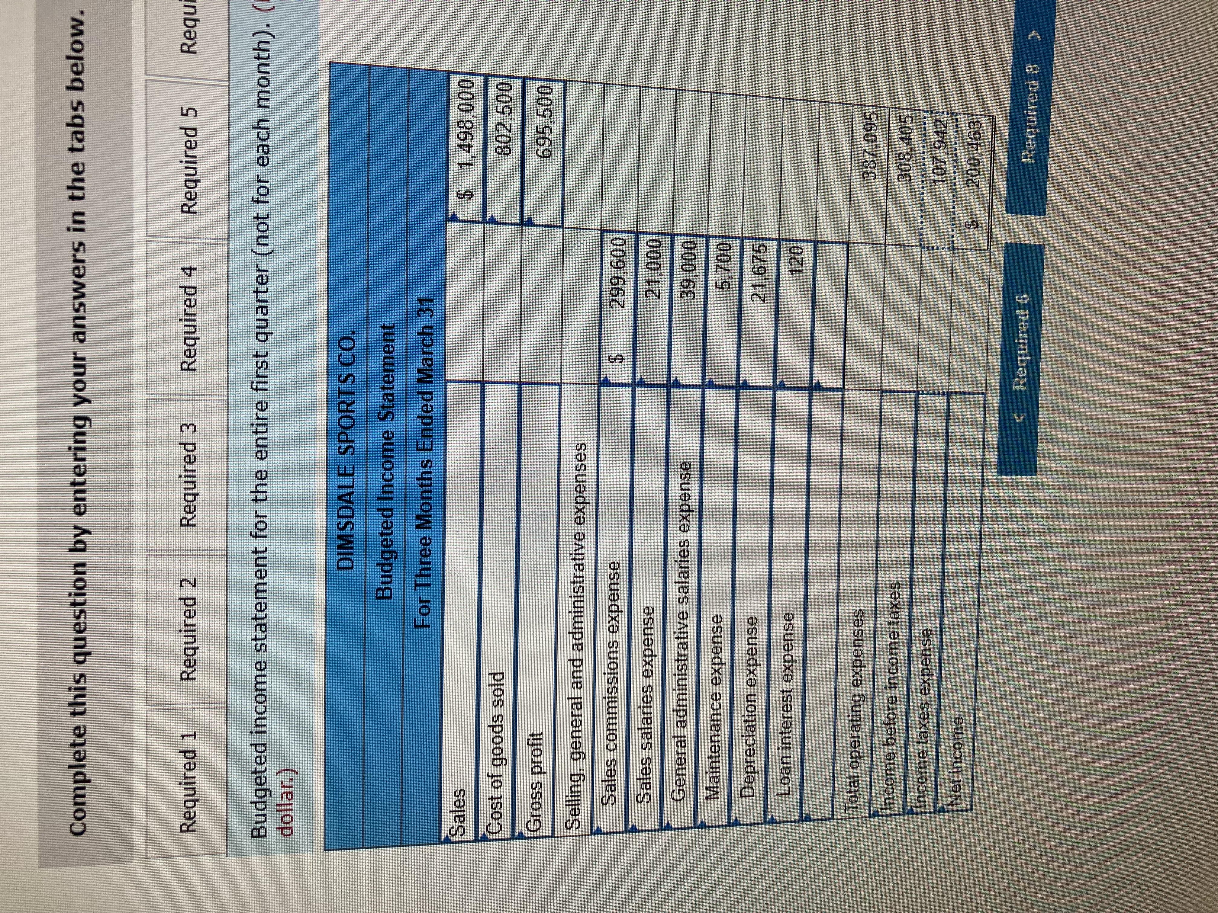 Strategic Tools Assignment i Dimsdale Sports, a
