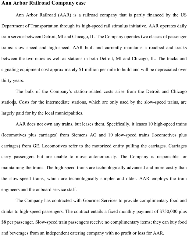 Ann Arbor Railroad Company case Ann Arbor