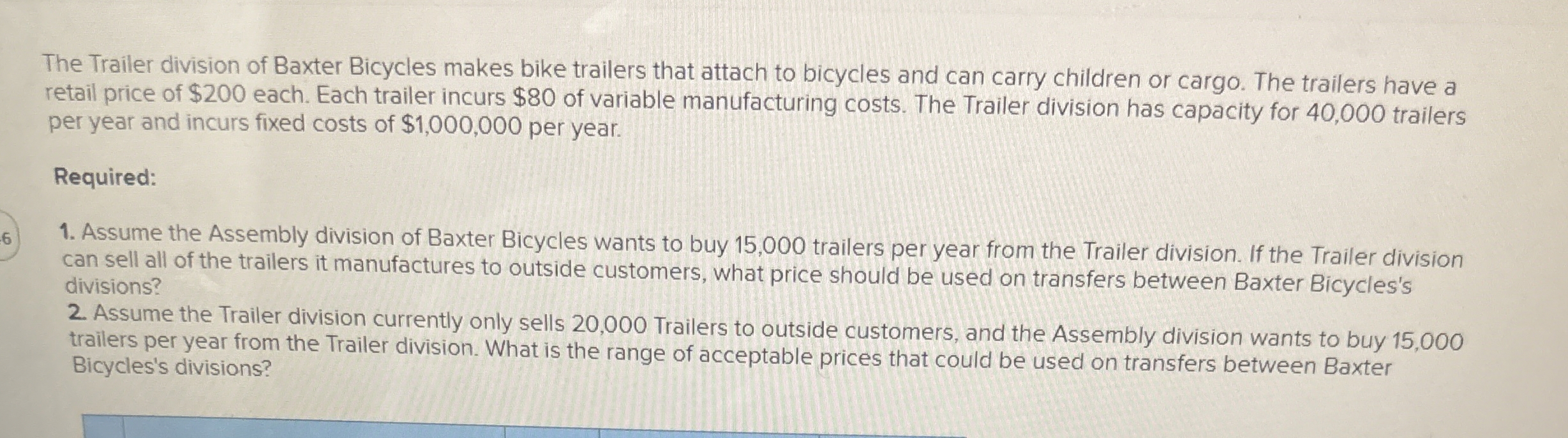 The Trailer division of Baxter Bicycles makes