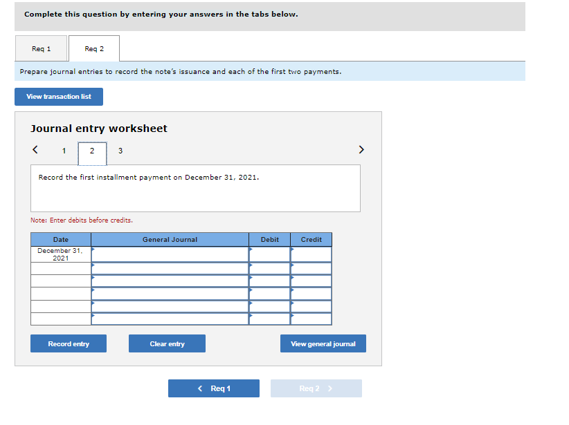 Q #1 On January 1, 2021, Norwood borrows $430,000