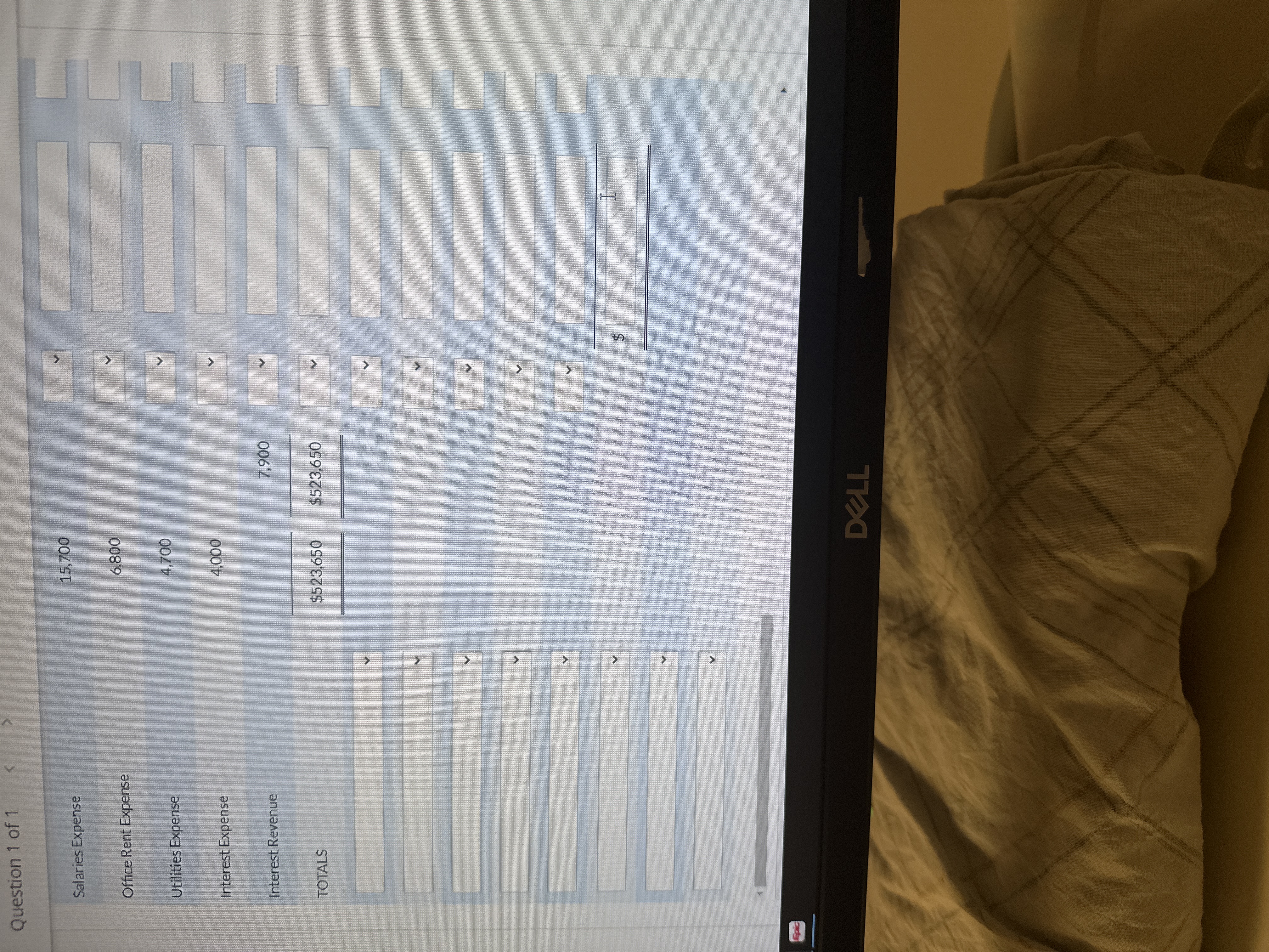 f 3) - Spring 2023 8 / 20 Question 1 of 1 View