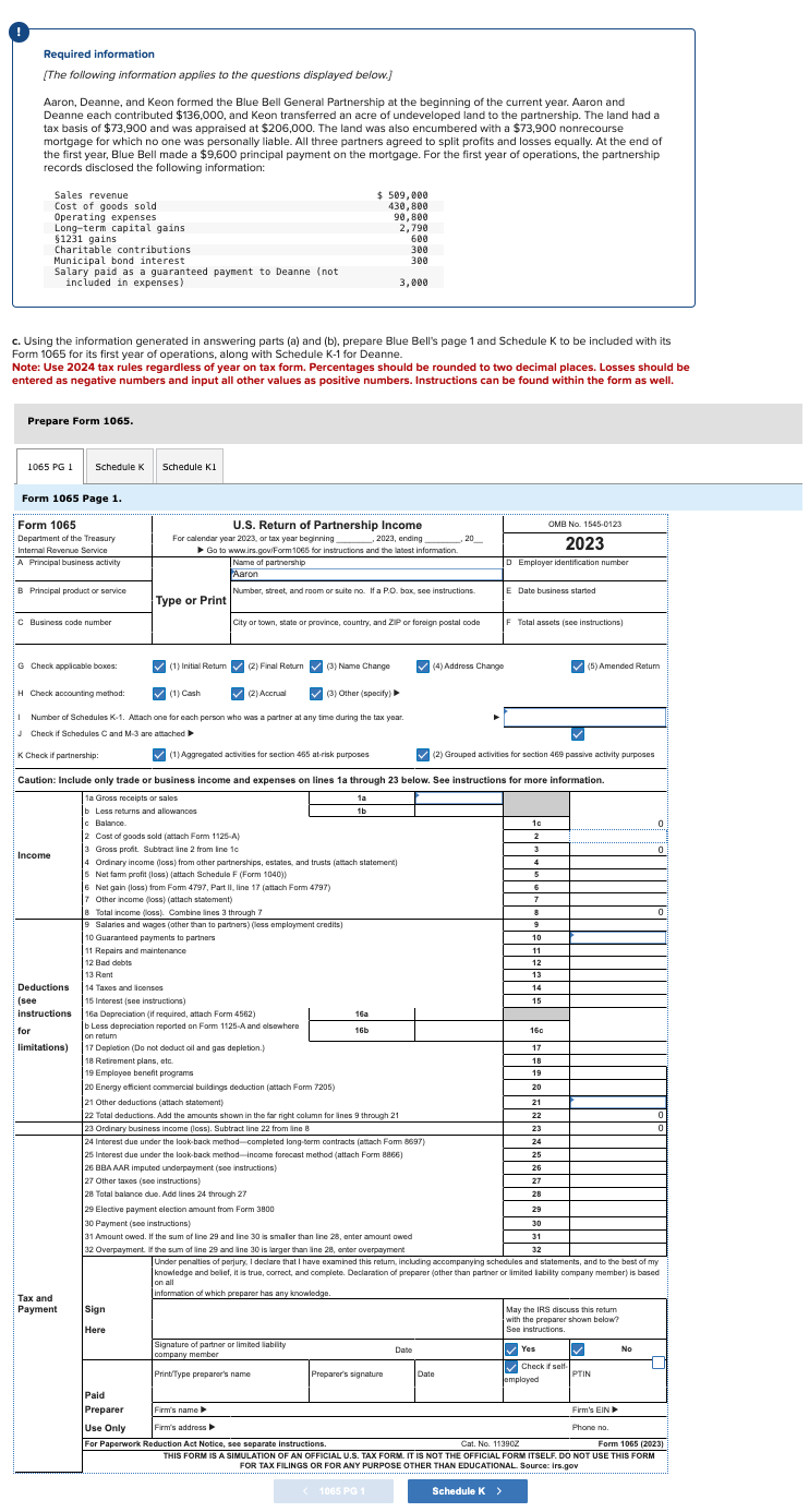 Please help fill out these tax forms with the