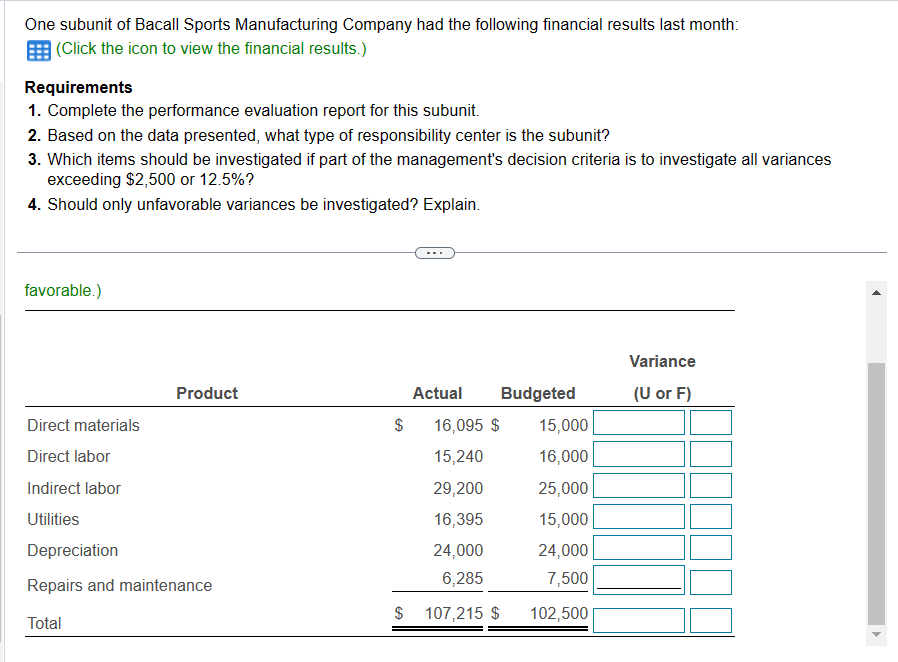 7. One subunit of Bacall Sports Manufacturing