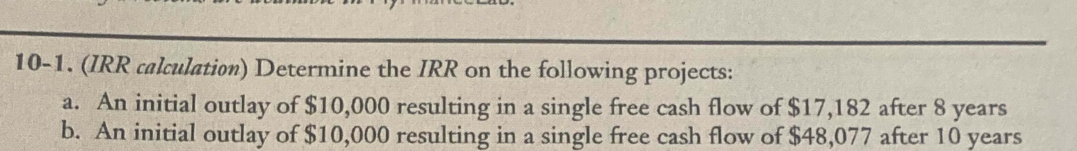 I don't want an excel calculation. Thanks in