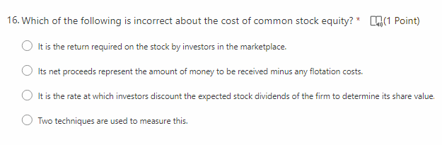 11. A company is considering purchasing a new